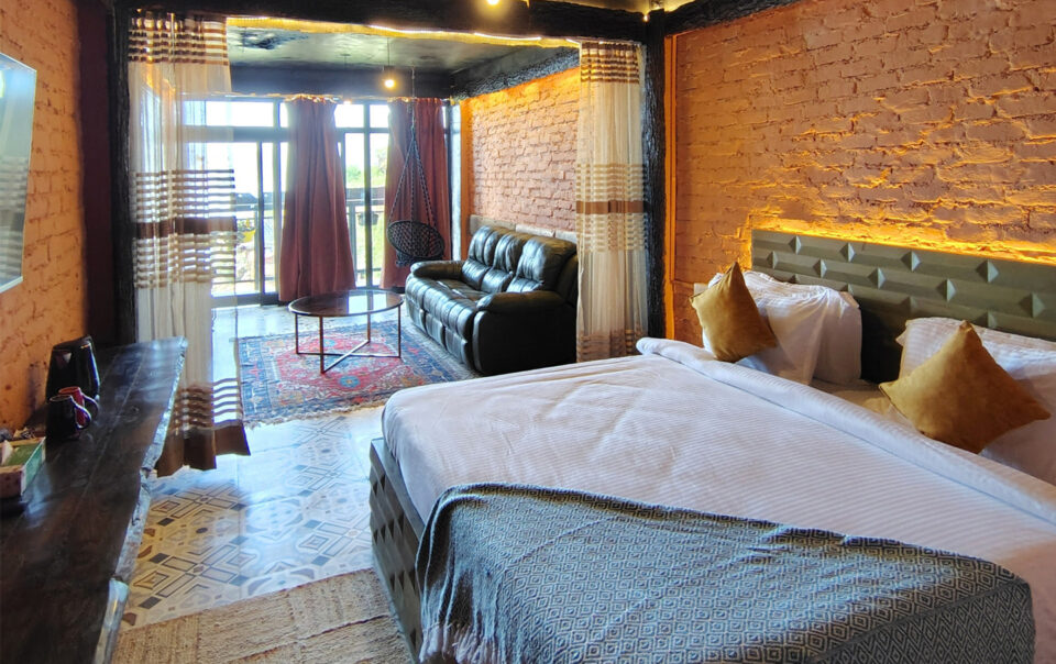 hotel room in mussoorie